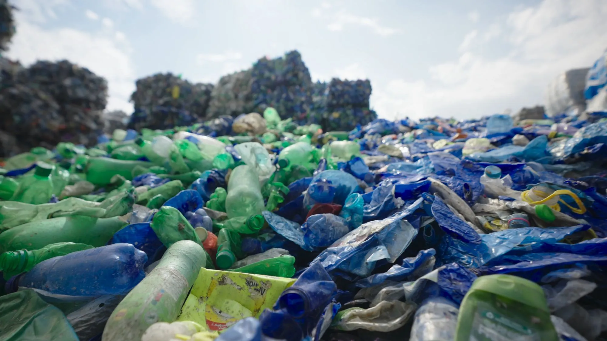 Image of a plastic waste dump