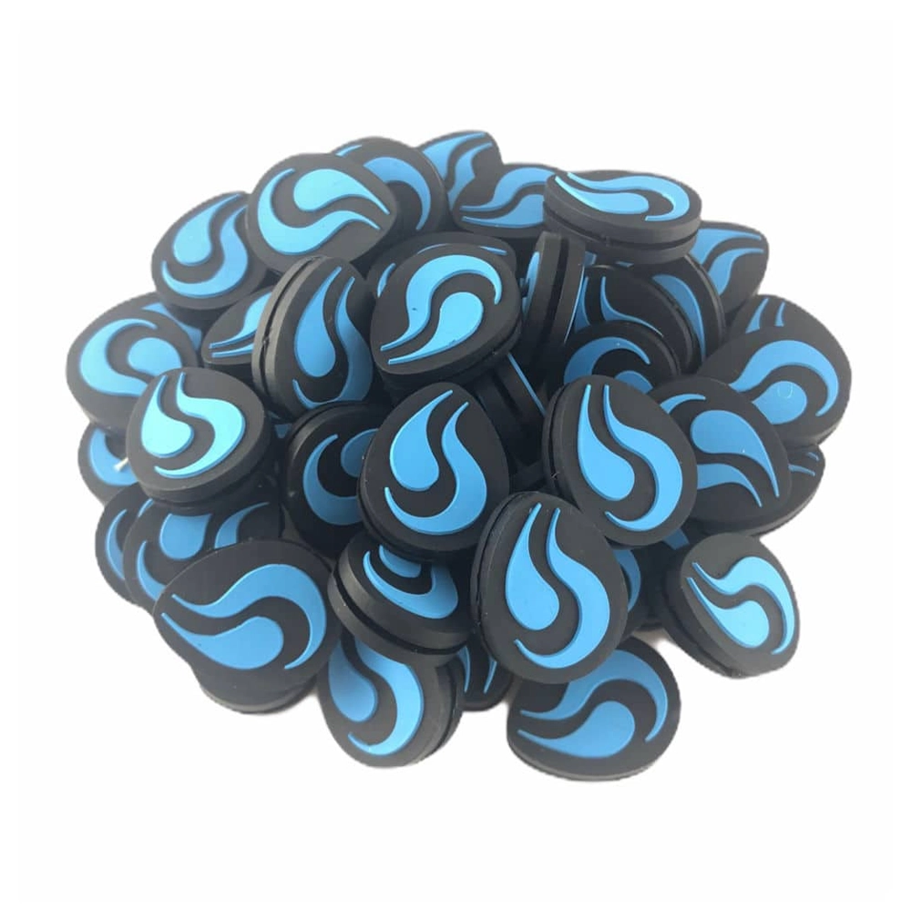 String Project Damper Pro – Negro con llama azul