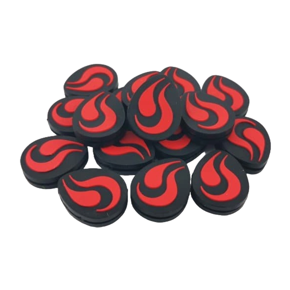 String Project Damper Pro – Negro con llama roja