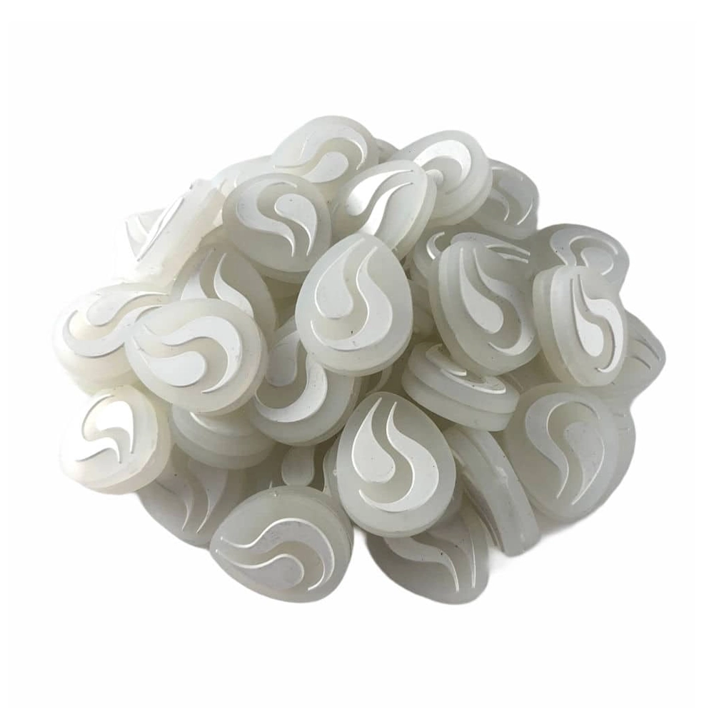 String Project Damper Pro – Transparent avec flamme blanche