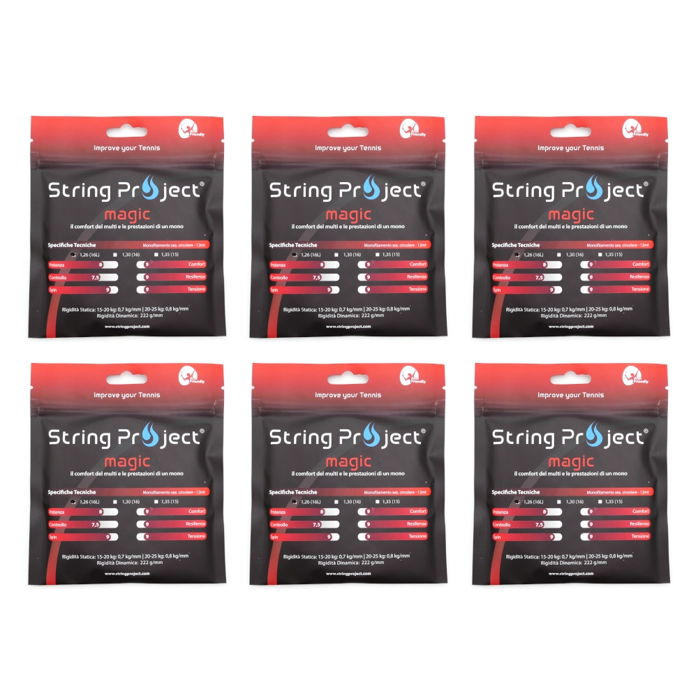 String Project Magic – Pack da 6 matassine da 12 m