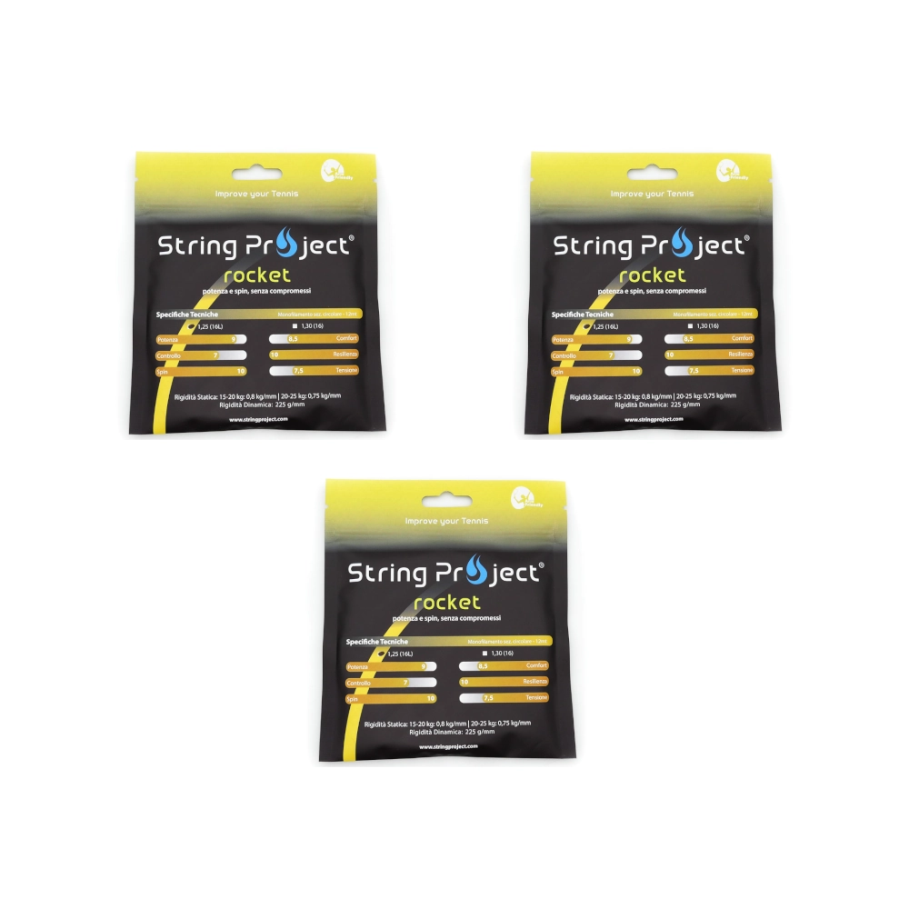 String Project Rocket – Pack da 3 matassine da 12 m