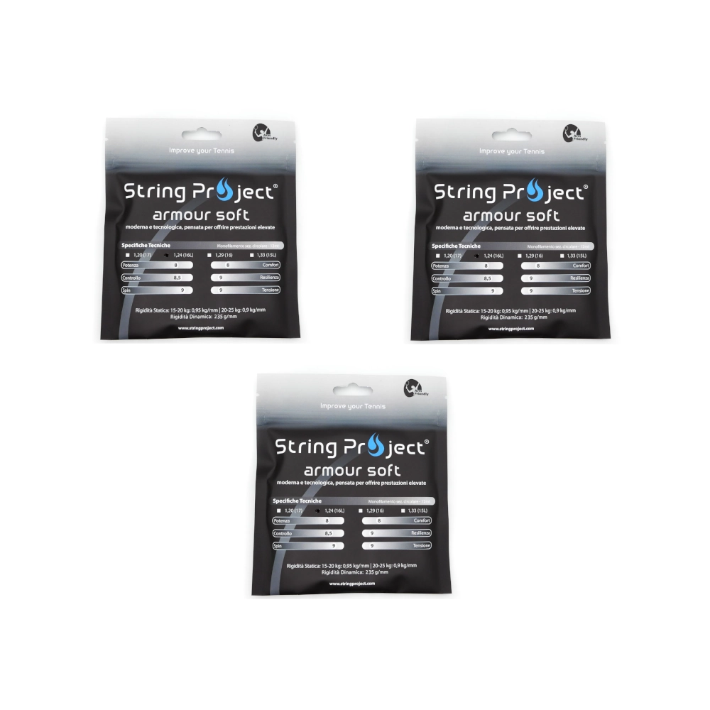 String Project Armour Soft - Pack da 3 Matassine da 12,5mt