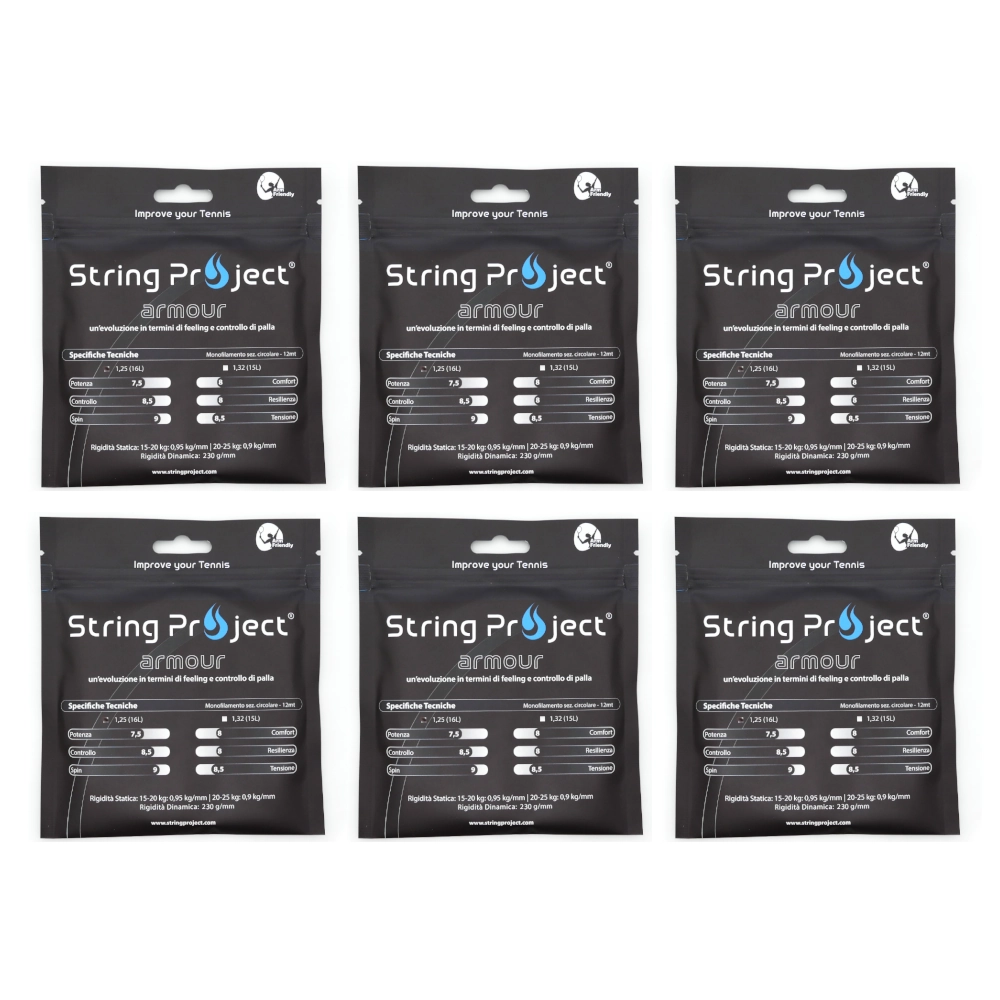 String Project Armour – Pack da 6 Matassine da 12,5mt
